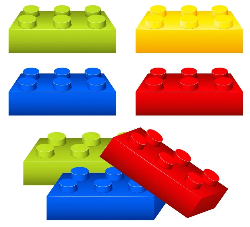 Lego block sizes