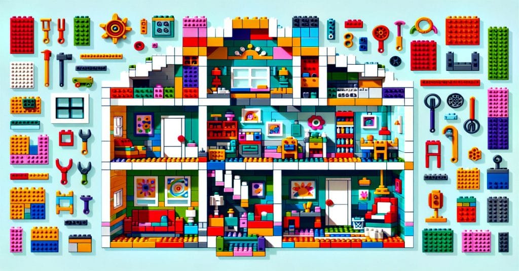 How Building Blocks Lego Inspired Ana's Architectural Dreams 2 building blocks lego house