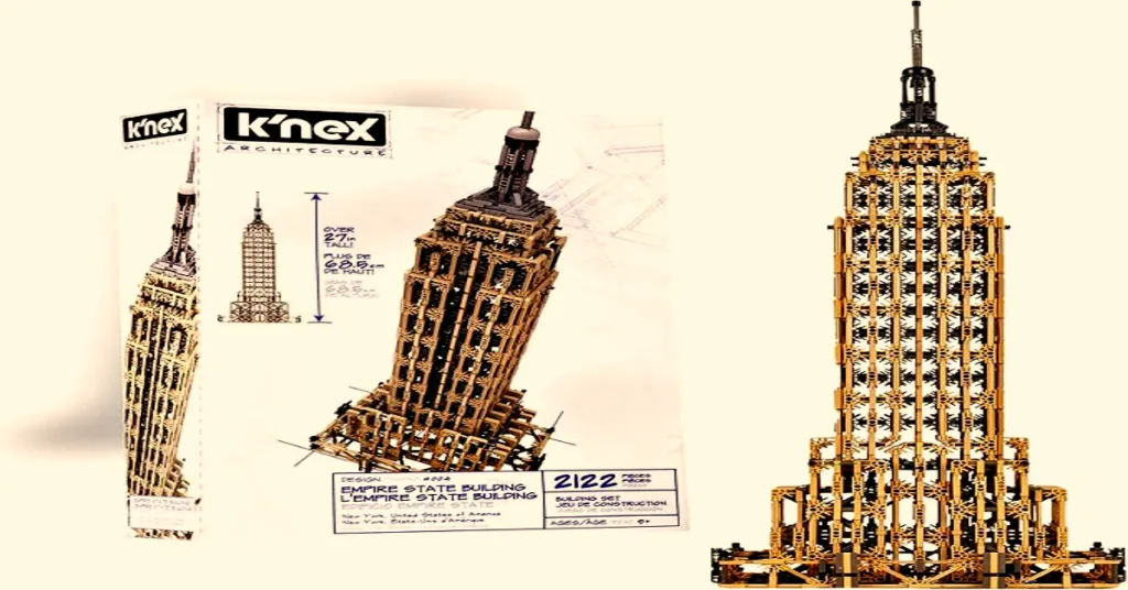 Lego Technic vs. K'NEX: Which is Better for Budding Engineers? 3 K'NEX skyscrapers