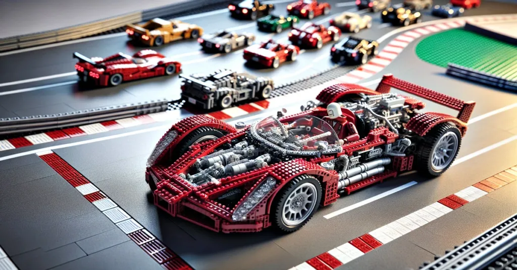 Lego Technic vs. K'NEX: Which is Better for Budding Engineers? 2 LEGO Technic ferrari