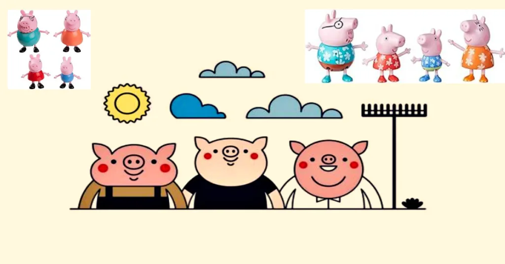 Discover LEGO Duplo with Peppa Pig's Family 3 Peppa pig family
