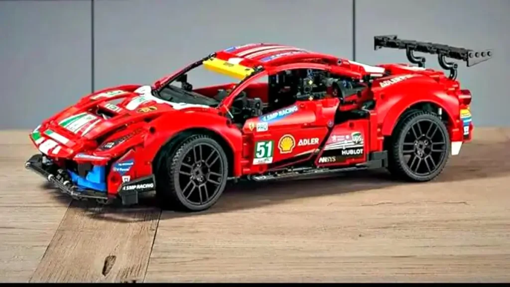 Lego technic Ferrari 488 GTE