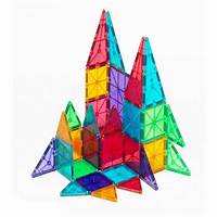 Magna Tiles Clear Colors 32 Piece Set – HUZZAH! Toys