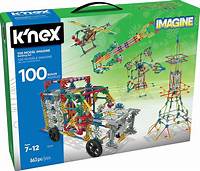 K’NEX 100 Model Building Set – 863 Pieces – Ages 7+ Engineering ...