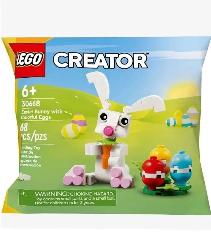 LEGO Creator Coniglietto Pasquale con Uova Colorate