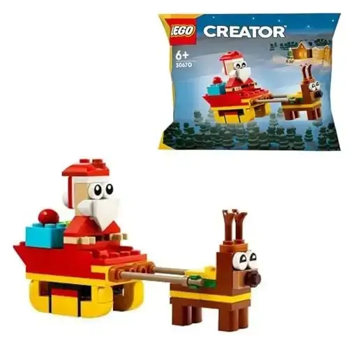 LEGO Creator seasonal slitta Babbo Natale
