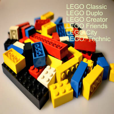 Building Block Toys 9 Modular LEGO