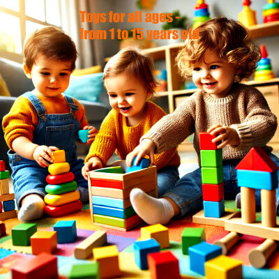 Building Block Toys 5 By ages