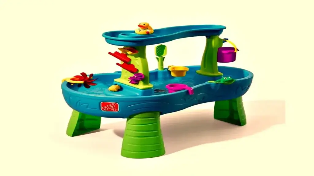 Rain Showers Splash Pond Water Table for Toddlers