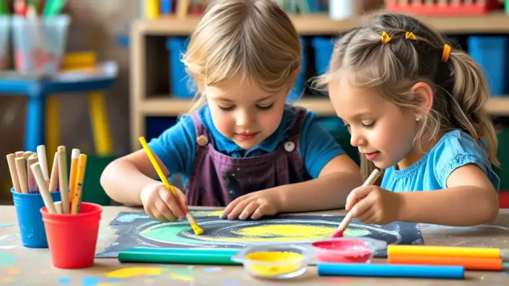 Clementoni chalk drawing 