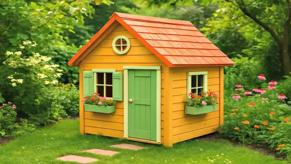 Garden house for toddlers