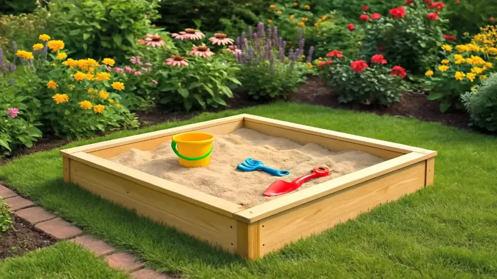 Garden sandbox