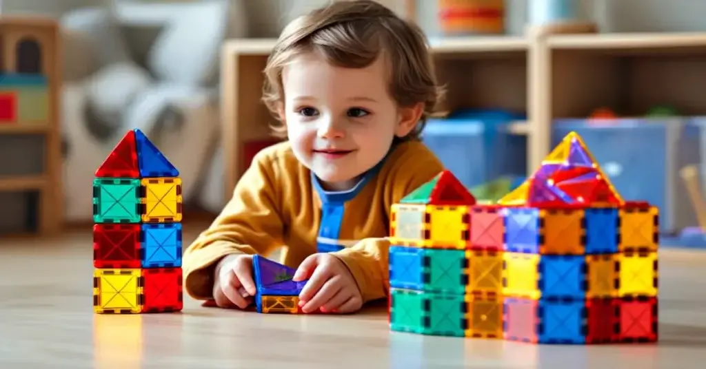 Giocattoli da Costruzione blocchi magnetici